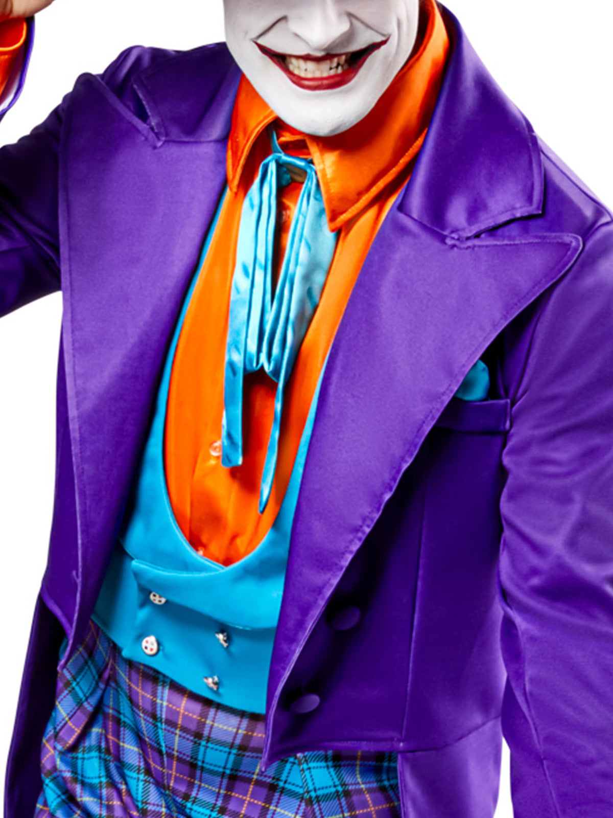 Joker Deluxe Adult Costume - Genuine DC Licensed