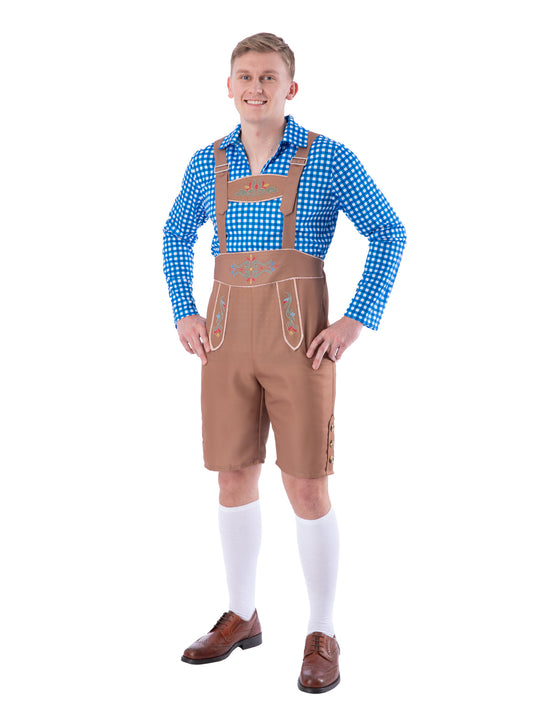 Oktoberfest Men's Lederhosen Costume
