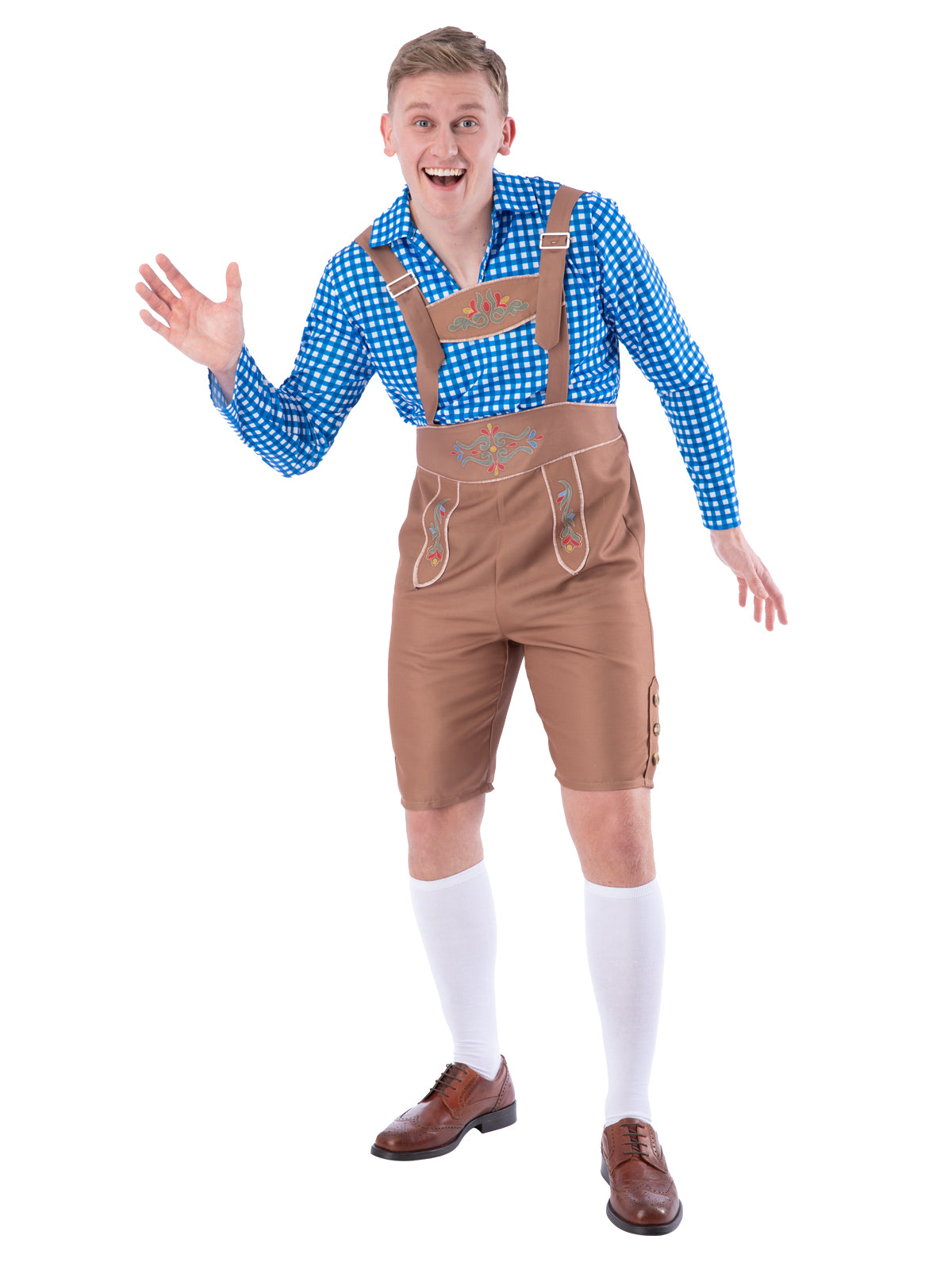 Oktoberfest Men's Lederhosen Costume