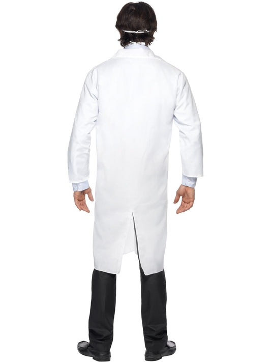 Doctor White Coat and Mask Adult Costume