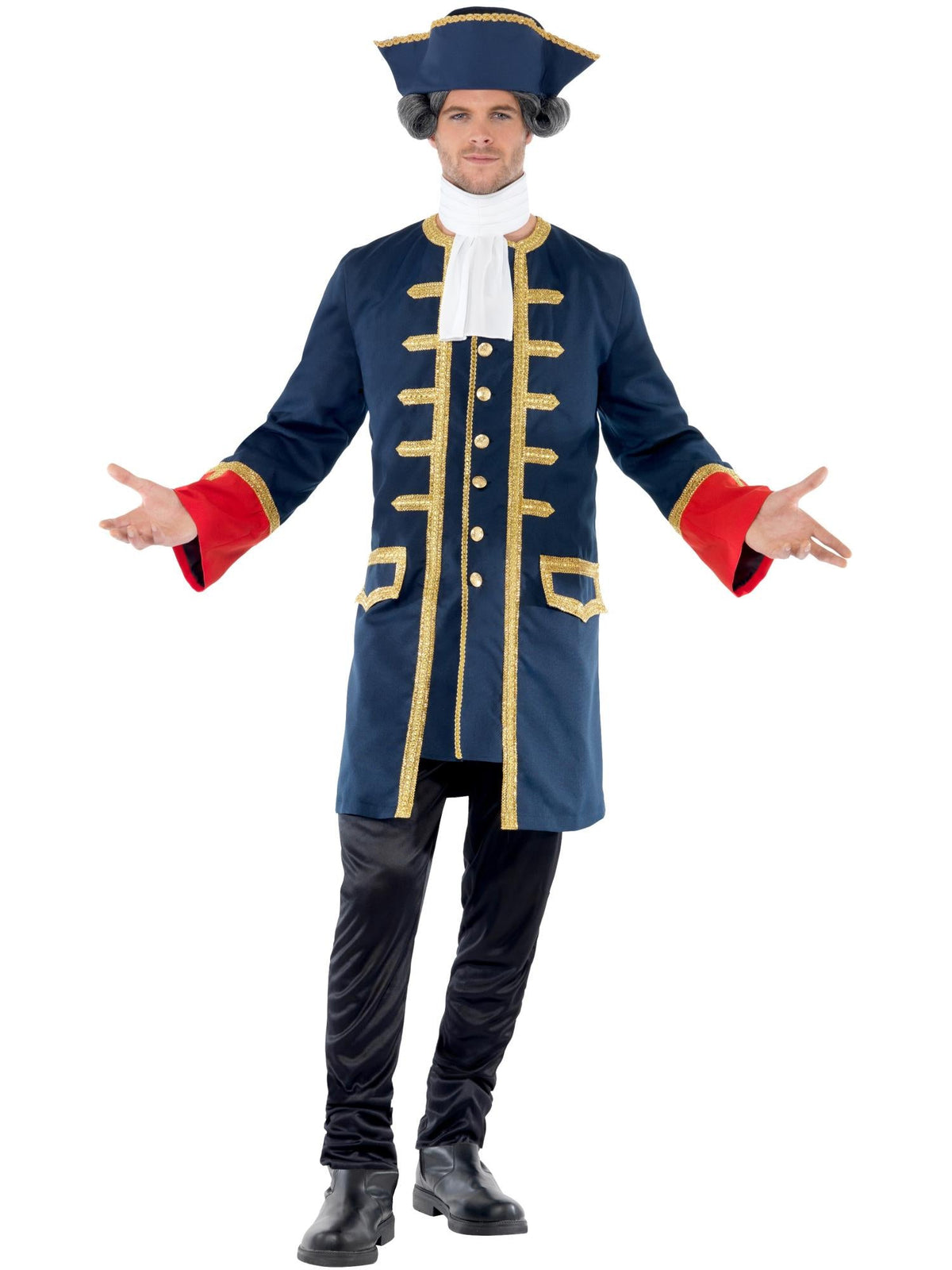 Pirate Commander Deluxe Men's Costume