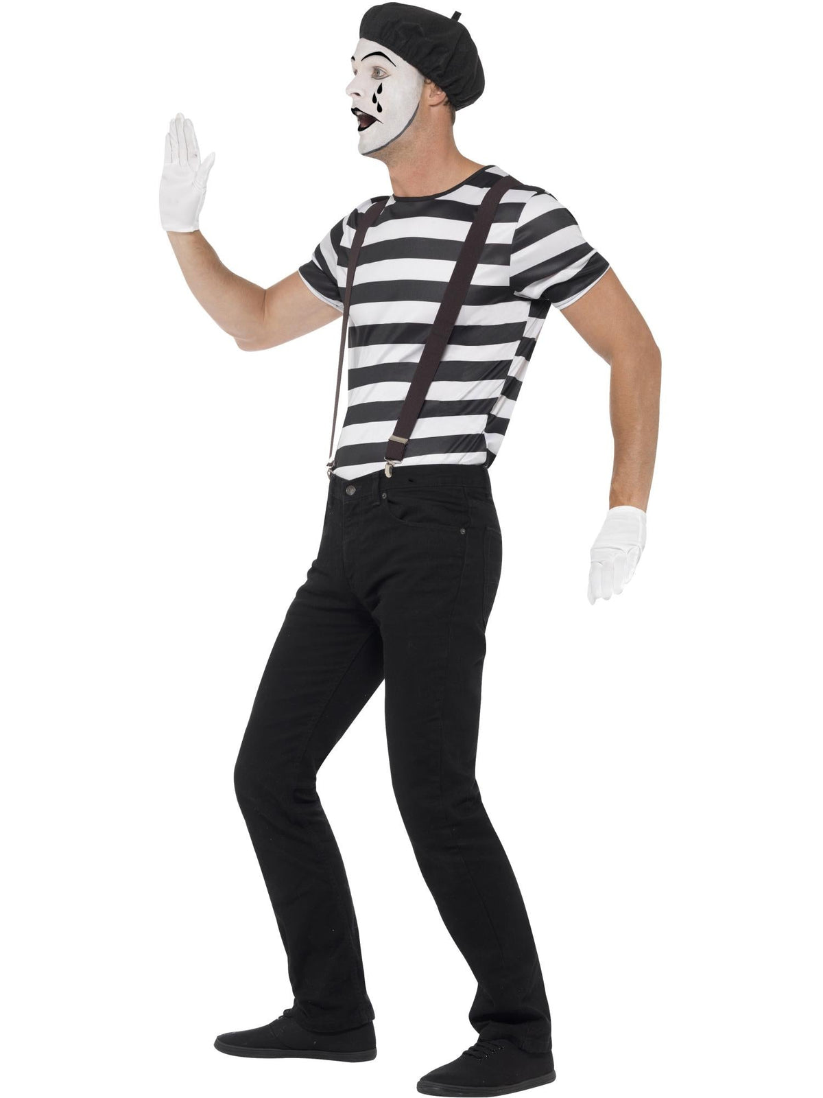 Mime Artist Complete Men's Adult Costume