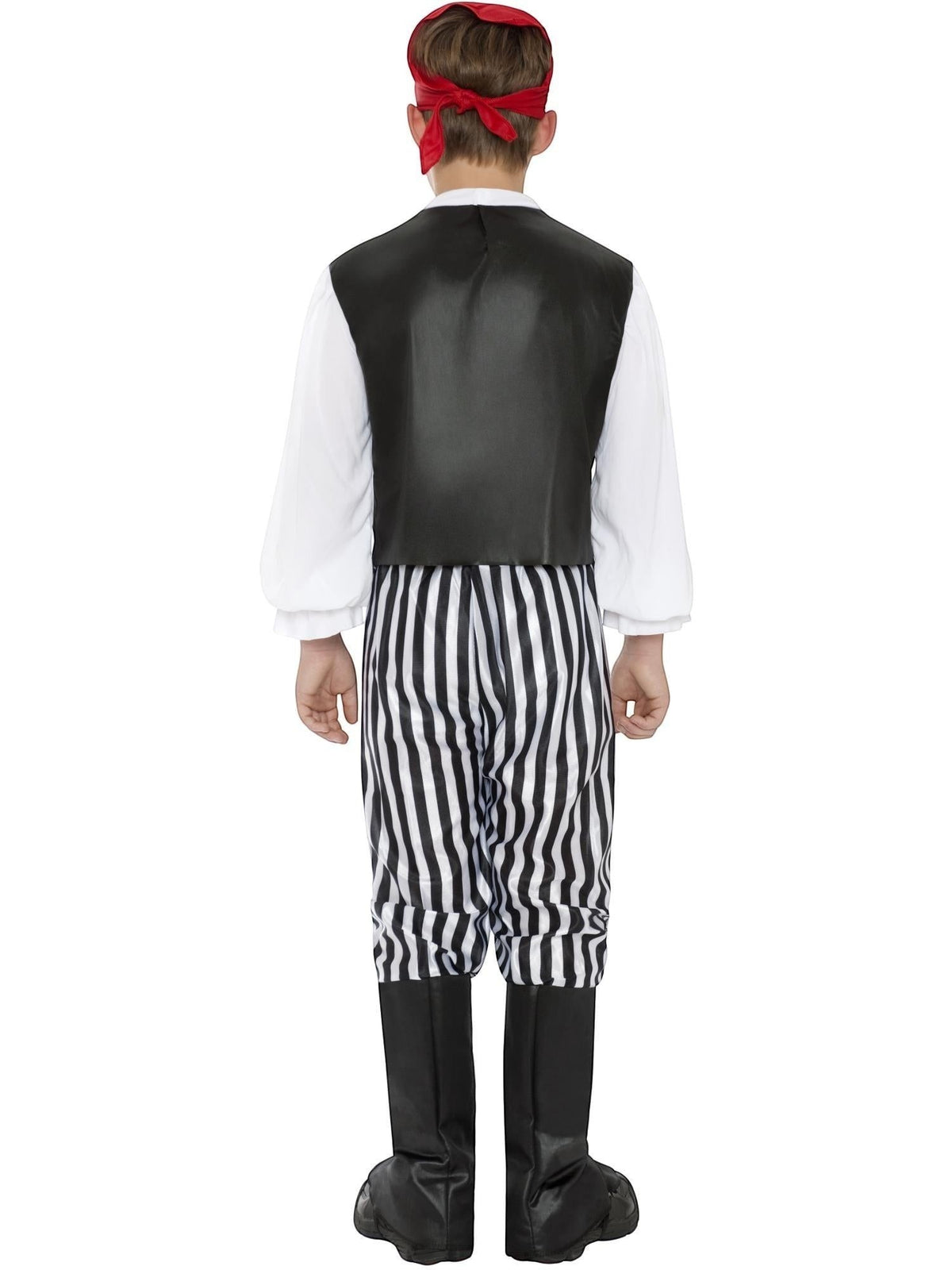 Smiffy's Pirate Child Boy's Complete Costume from Ninx Costumes, bac view