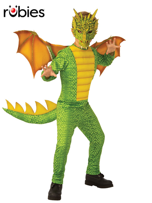 Green Dragon Deluxe Child Costume
