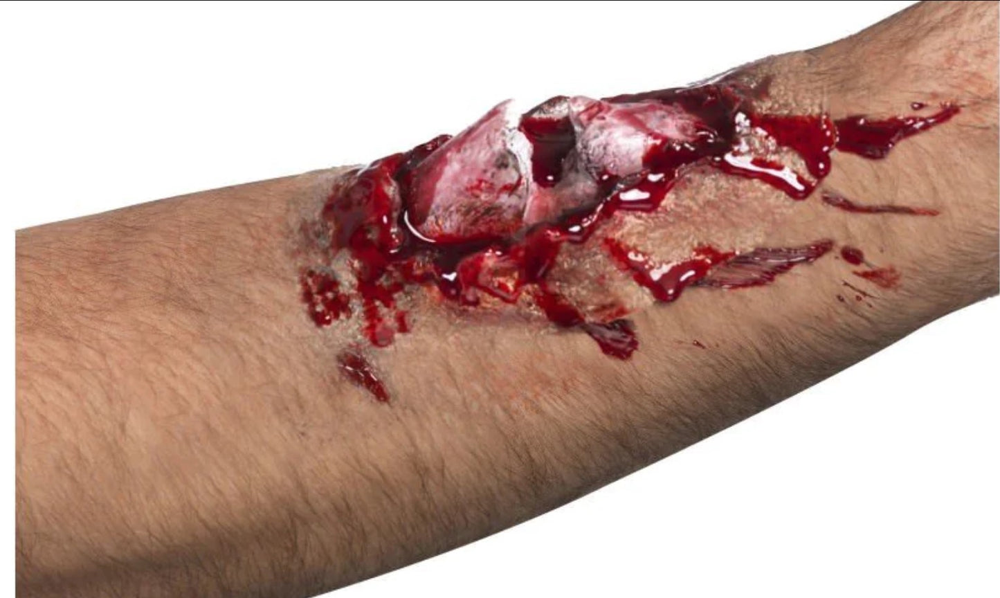Broken Bone Make Up Special FX Latex - Genuine Smiffys