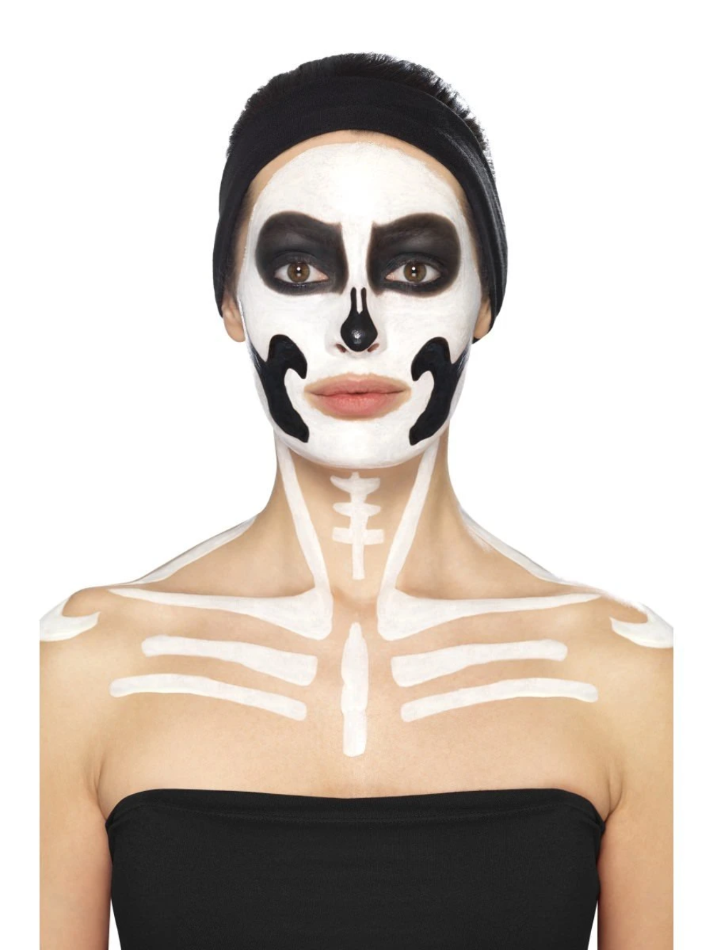 Skeleton Liquid Latex Kit Halloween Fancy Dress Costume Make Up Accessory