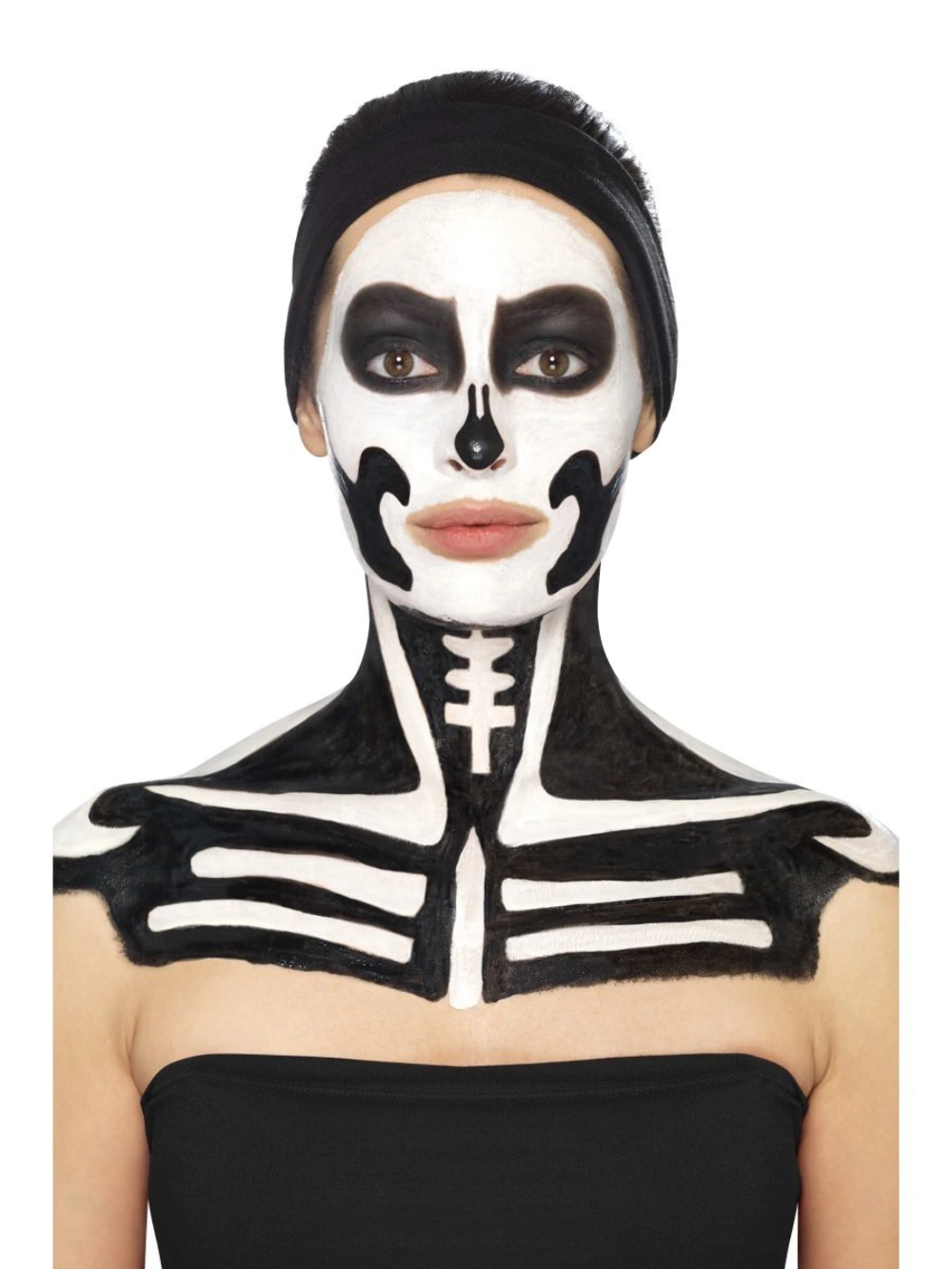 Skeleton Liquid Latex Kit Halloween Fancy Dress Costume Make Up Accessory