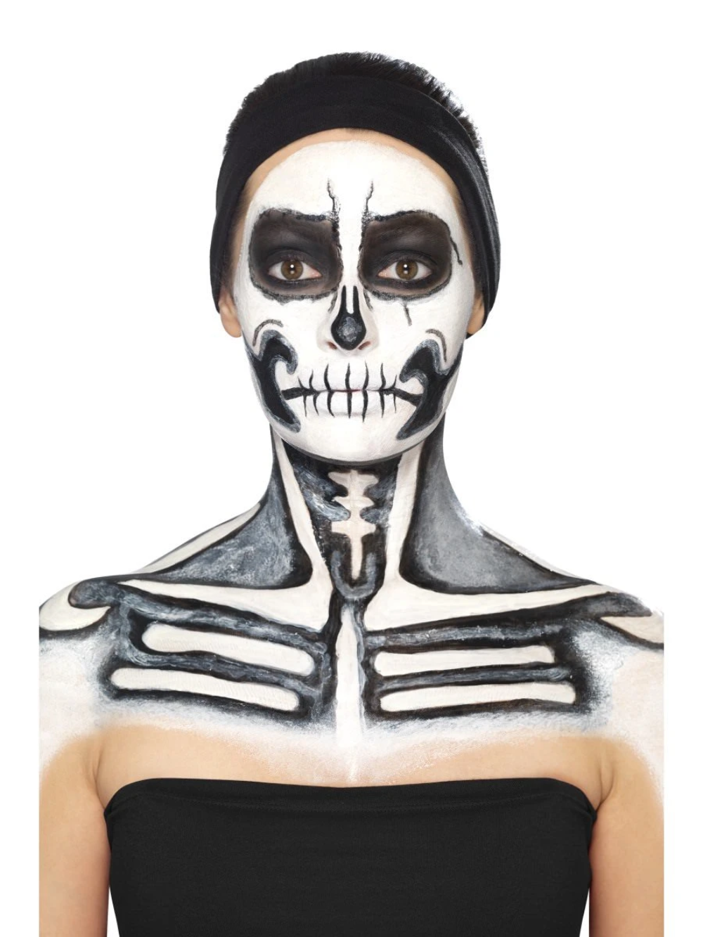 Skeleton Liquid Latex Kit Halloween Fancy Dress Costume Make Up Accessory