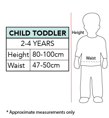Dorothy Dinosaur The Wiggles Child Ciostume 2-4 years