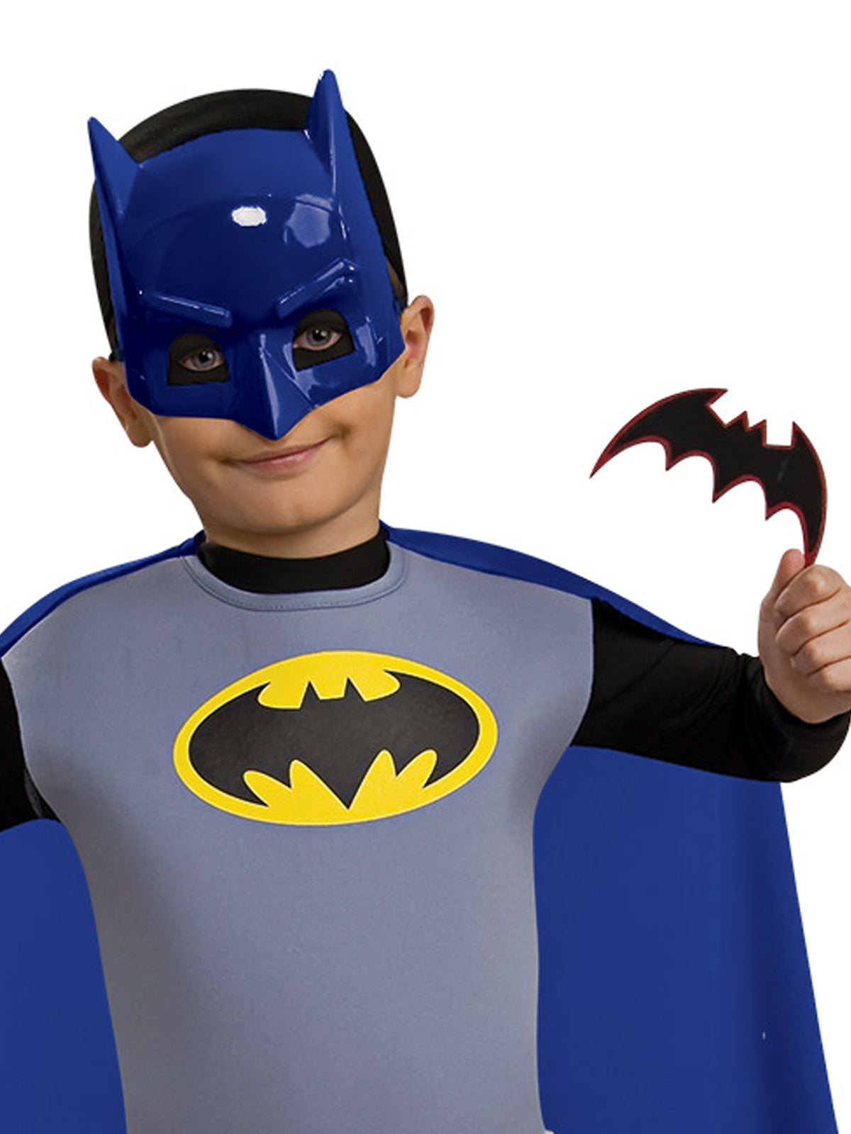 Batman Accessory Set Child Costume Genuine Licensed with Cape, Mask, Belt