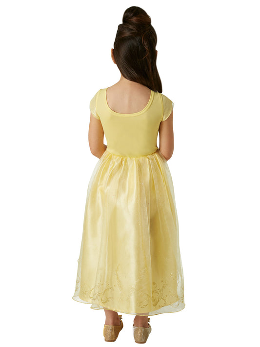 Belle Live Action Girls Deluxe Child Costume, Genuine Disney Licensed