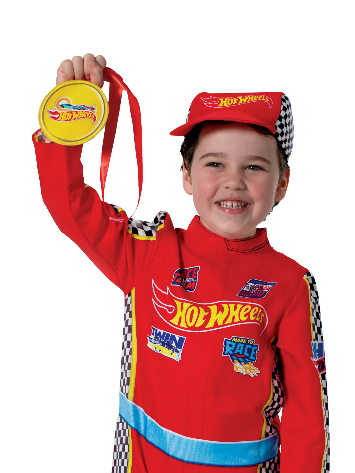 Hot Wheels Racing Suit Child Boys or Girls Costume - Licensed