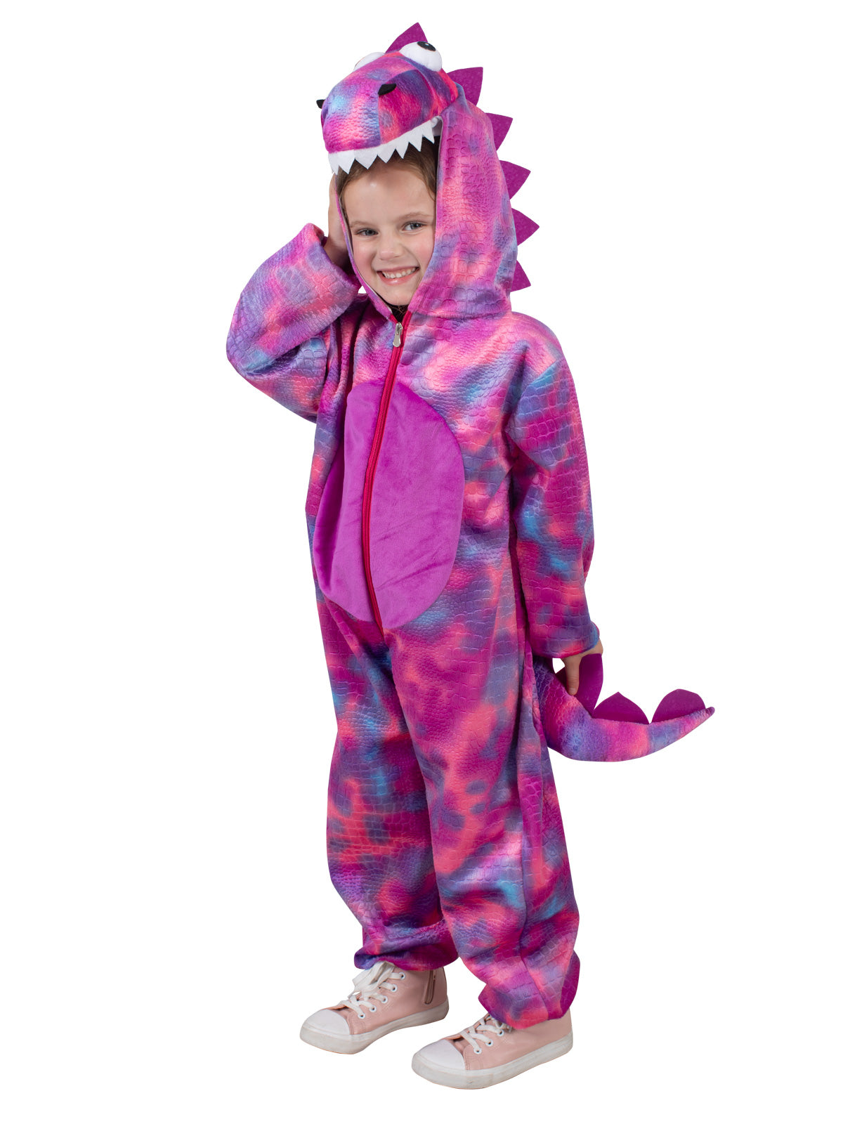 Roarin' Rex Pink Dinosaur Child Costume