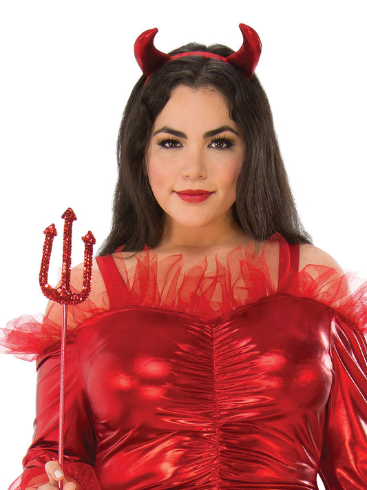 Red Devil Bride Plus Size Women's Costume Halloween Adult