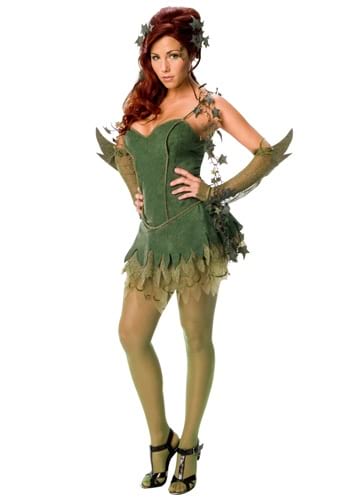 Poison Ivy Women's Costume, DC Licensed