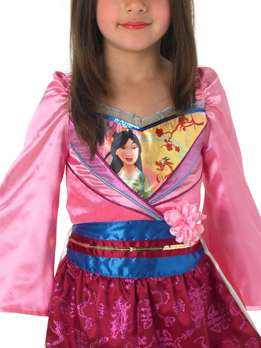 Mulan Shimmer Deluxe Child Girl Costume - Licensed