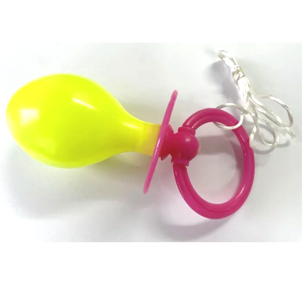 Large Baby Dummy Pacifier Adult Costume Accessory Blue or Pink