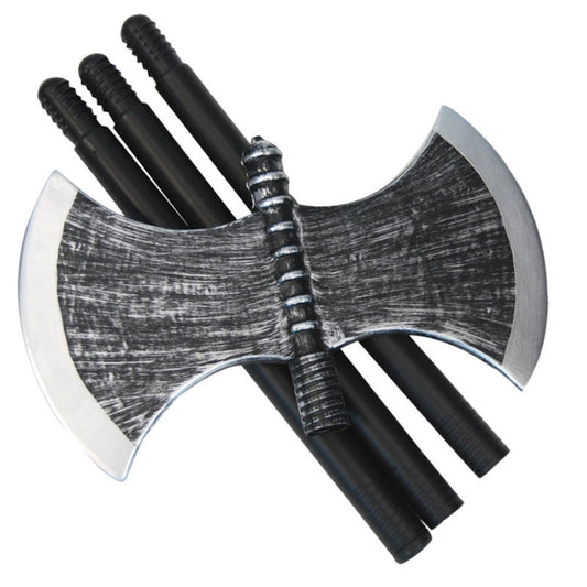 Executioner Axe Collapsible 102cm long Axe 30cm wide Costume Accessory