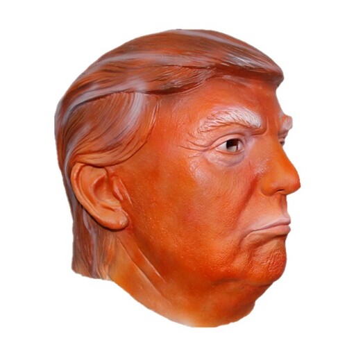 Donald Trump Quality Latex Mask Men's fancy dress costume accessories