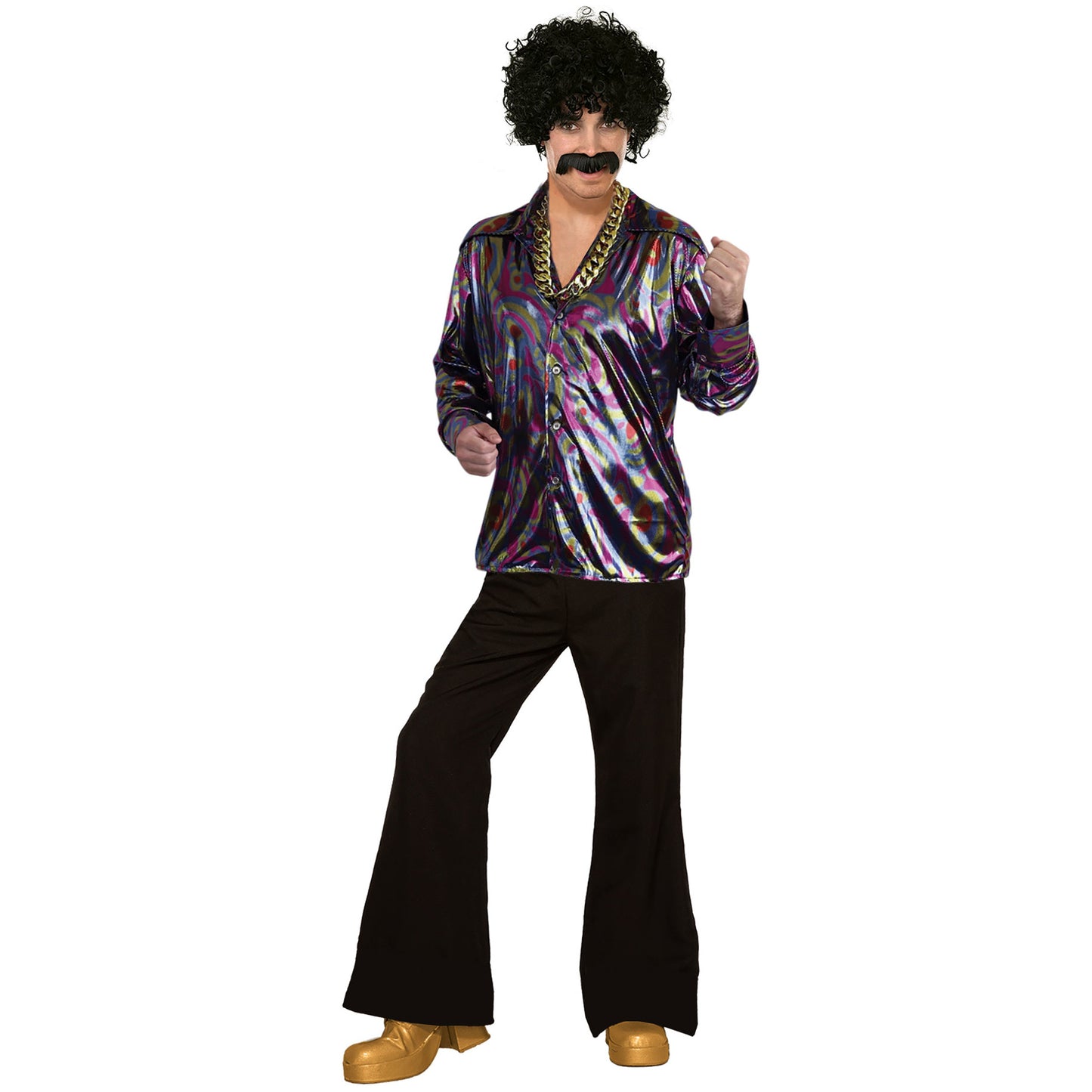 Groovy 70's Disco Mens's Shirt Costume