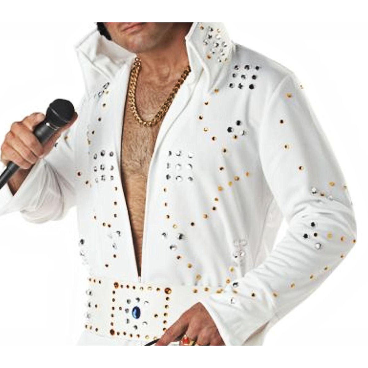 Vegas Rock Legend Men's Fancy Dress Costume