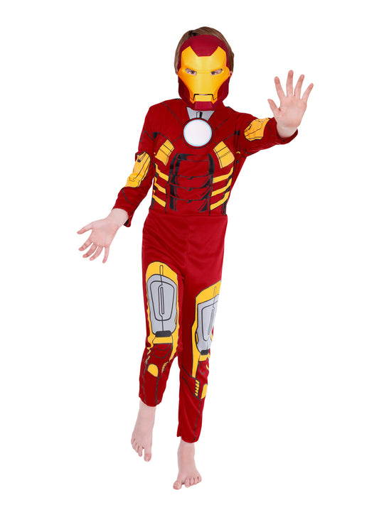 IRON MAN STANDARD COSTUME, CHILD 6-8 Years