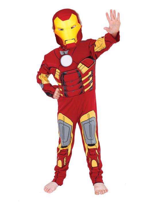 IRON MAN DELUXE COSTUME, CHILD