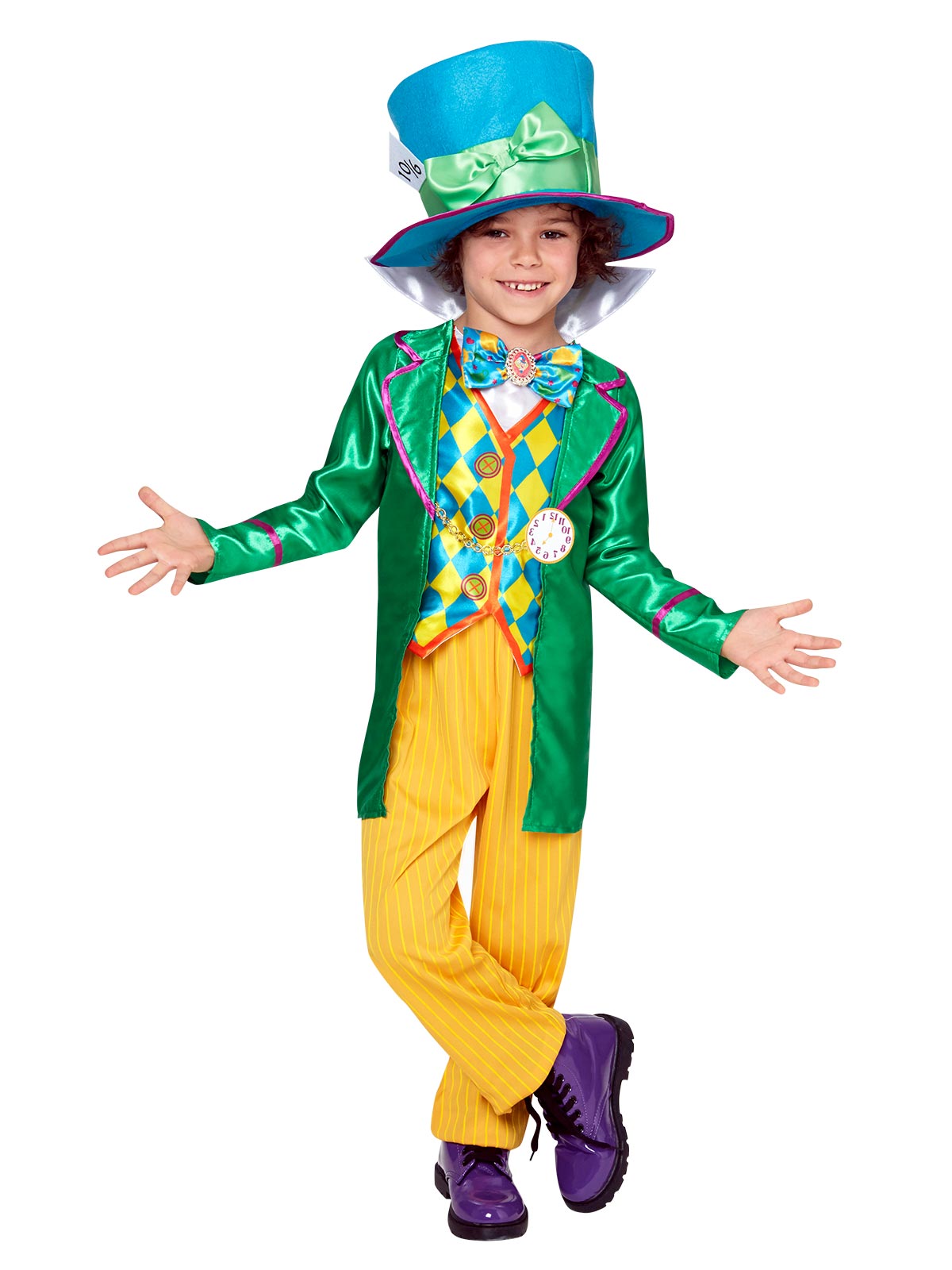 MAD HATTER BOYS DELUXE BOYS CHILD COSTUME