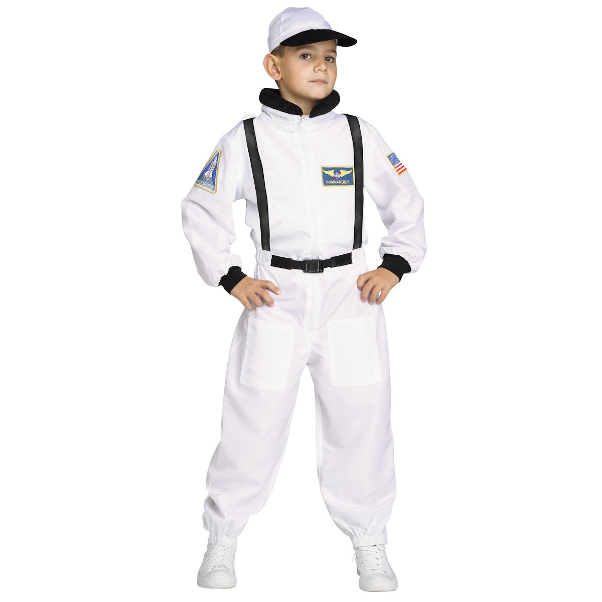 Astronaut Shuttle Commander Boys Costume NASA Licensed