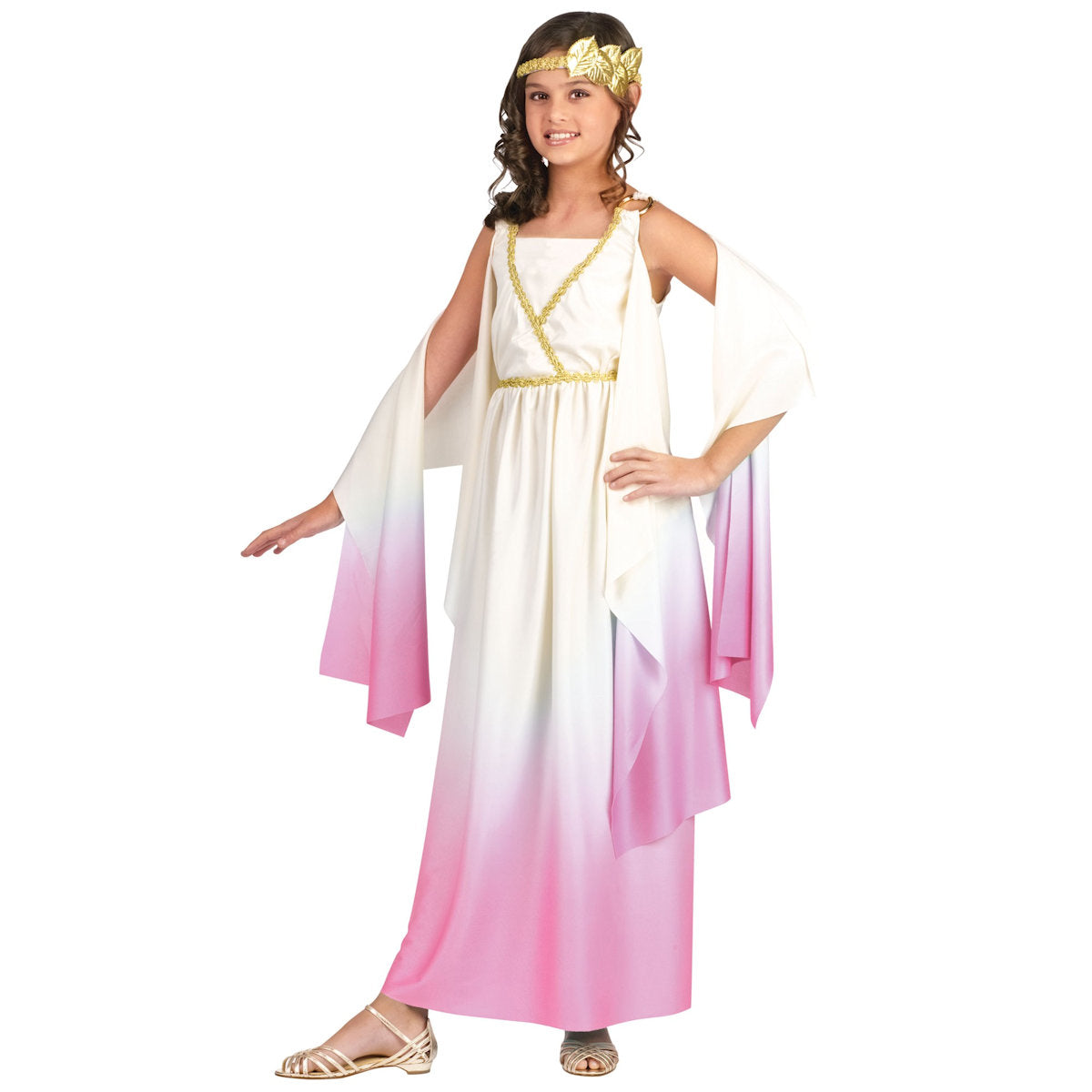 Athena Roman Greek Goddess Girls Costume Fancy Dress