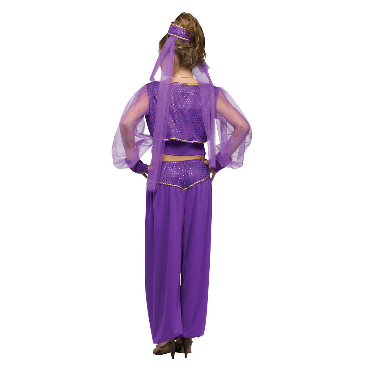 Princess Jasmine Aladdin Arabian Genie Girls Costume