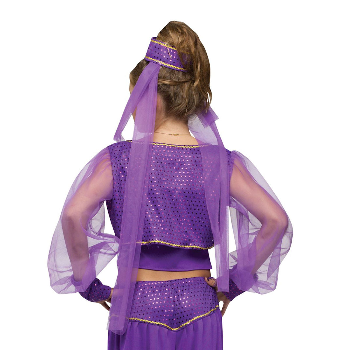 Princess Jasmine Aladdin Arabian Genie Girls Costume