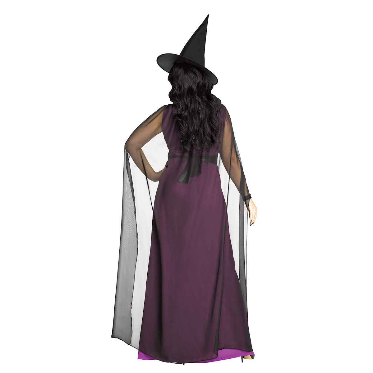 Midnight Magic Plus Size Women's Witch Halloween Costume