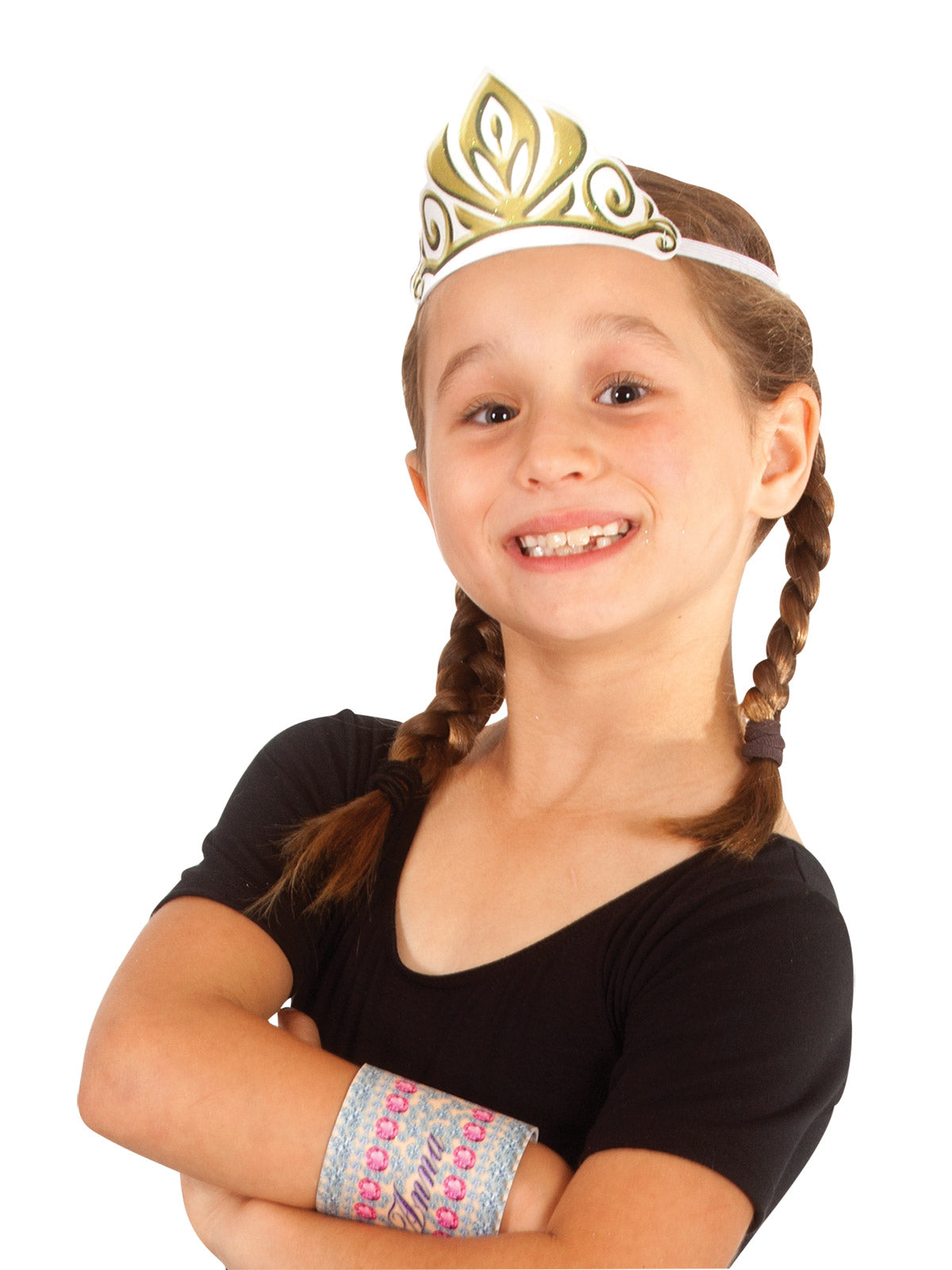 Fabric Tiara Children Girls Anna Frozen costume accessory