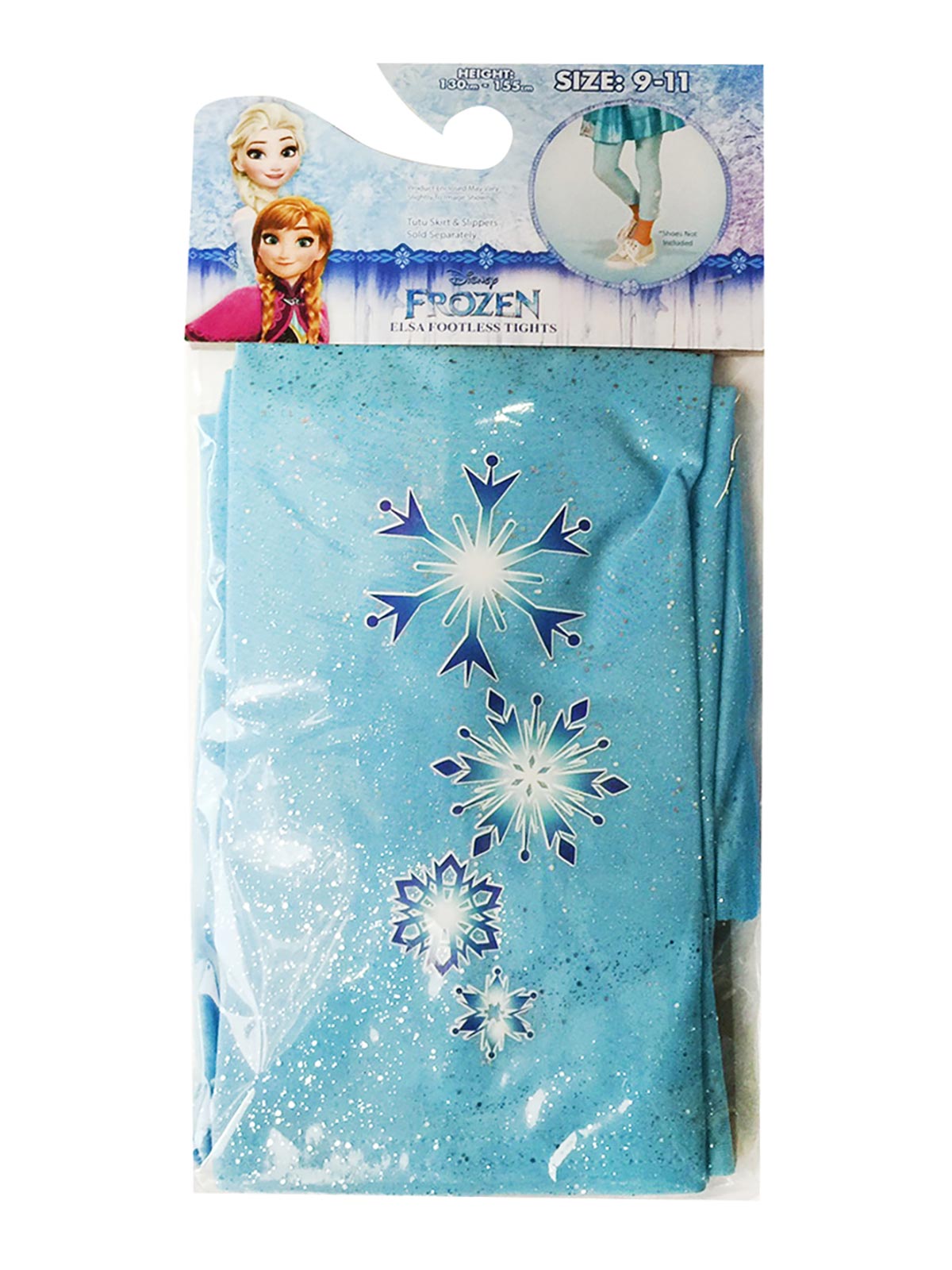 Frozen Elsa Footless Tights Child Girl's costume accessory