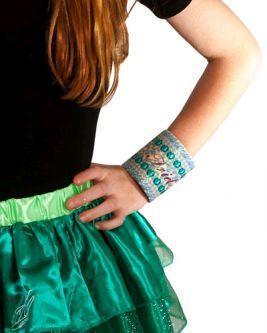 Little Mermaid Ariel Fabric Wristbands Child Girls Costume Accessory