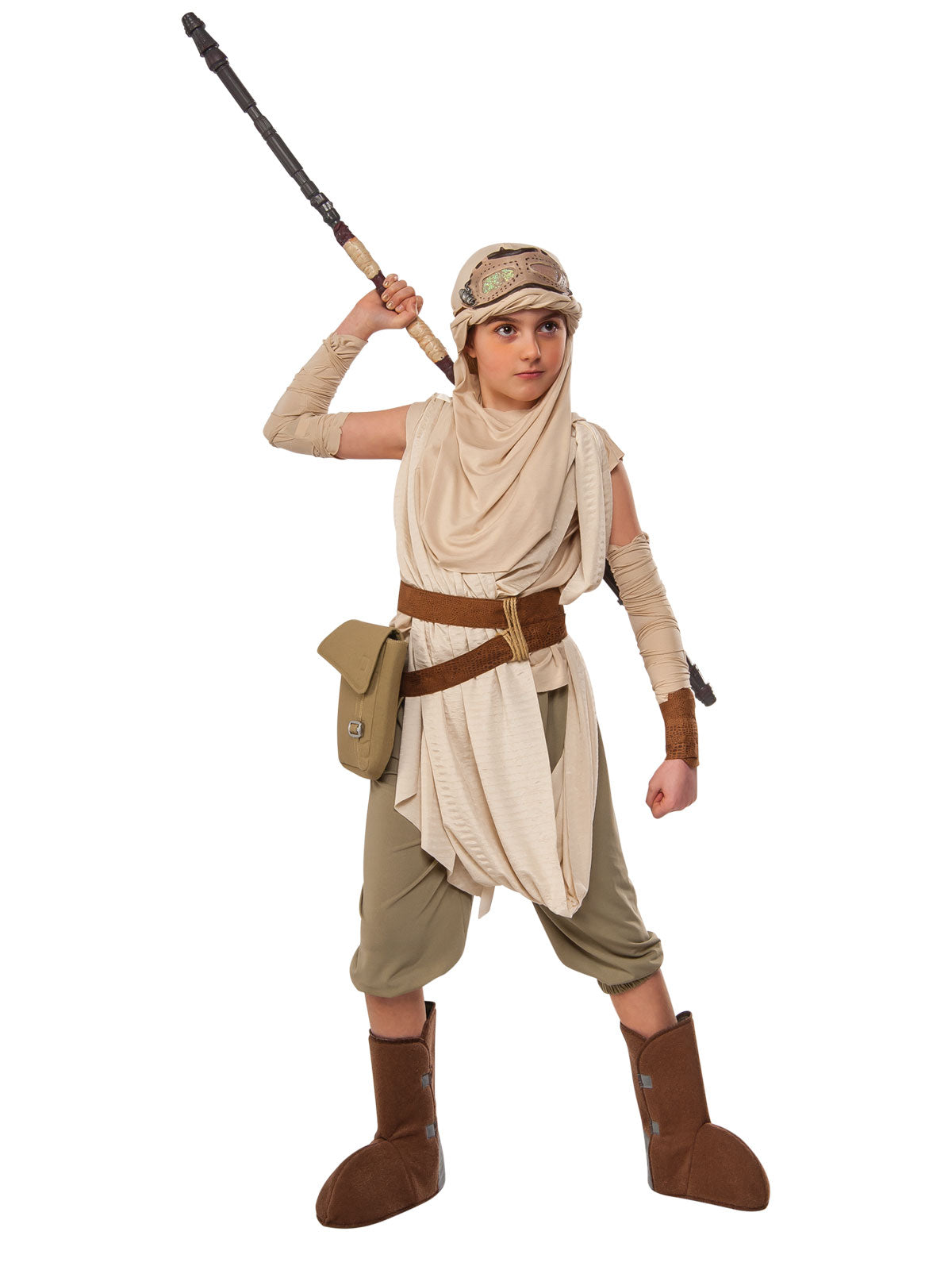 STAR WARS REY PREMIUM DELUXE CHILD GIRLS COSTUME