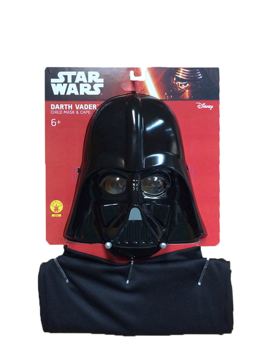 Darth Vader Cape and Mask Star Wars Child Size