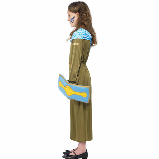 Horrible Histories Boudica Celtic Warrior Queen Girls Costume