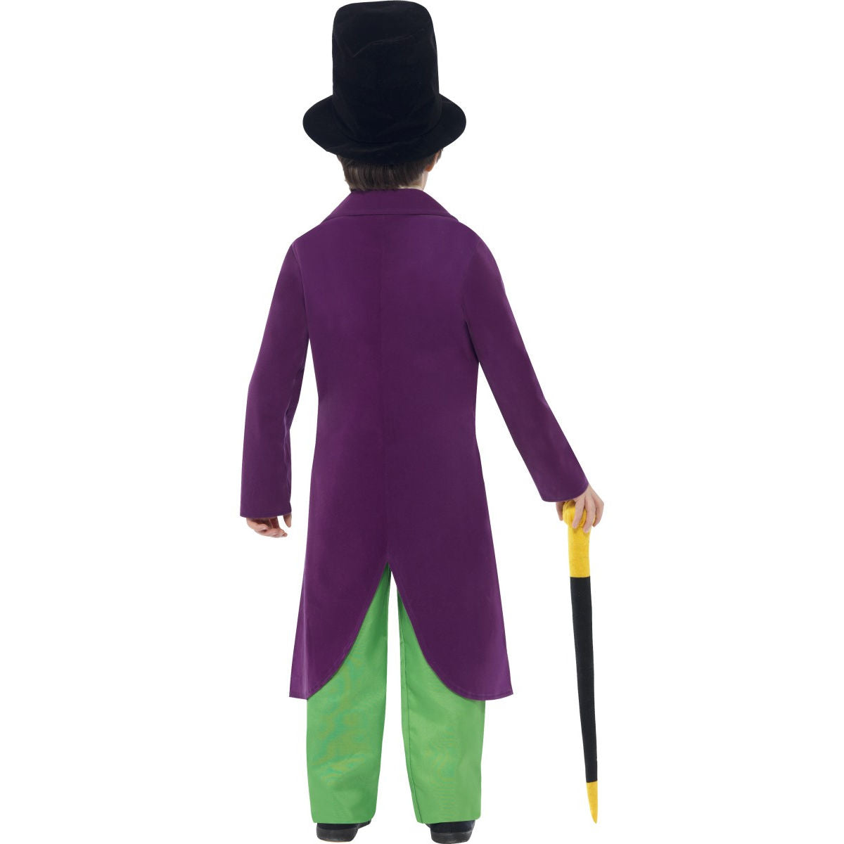 Roald Dahl Willy Wonka Children's Costume with Hat and Cane