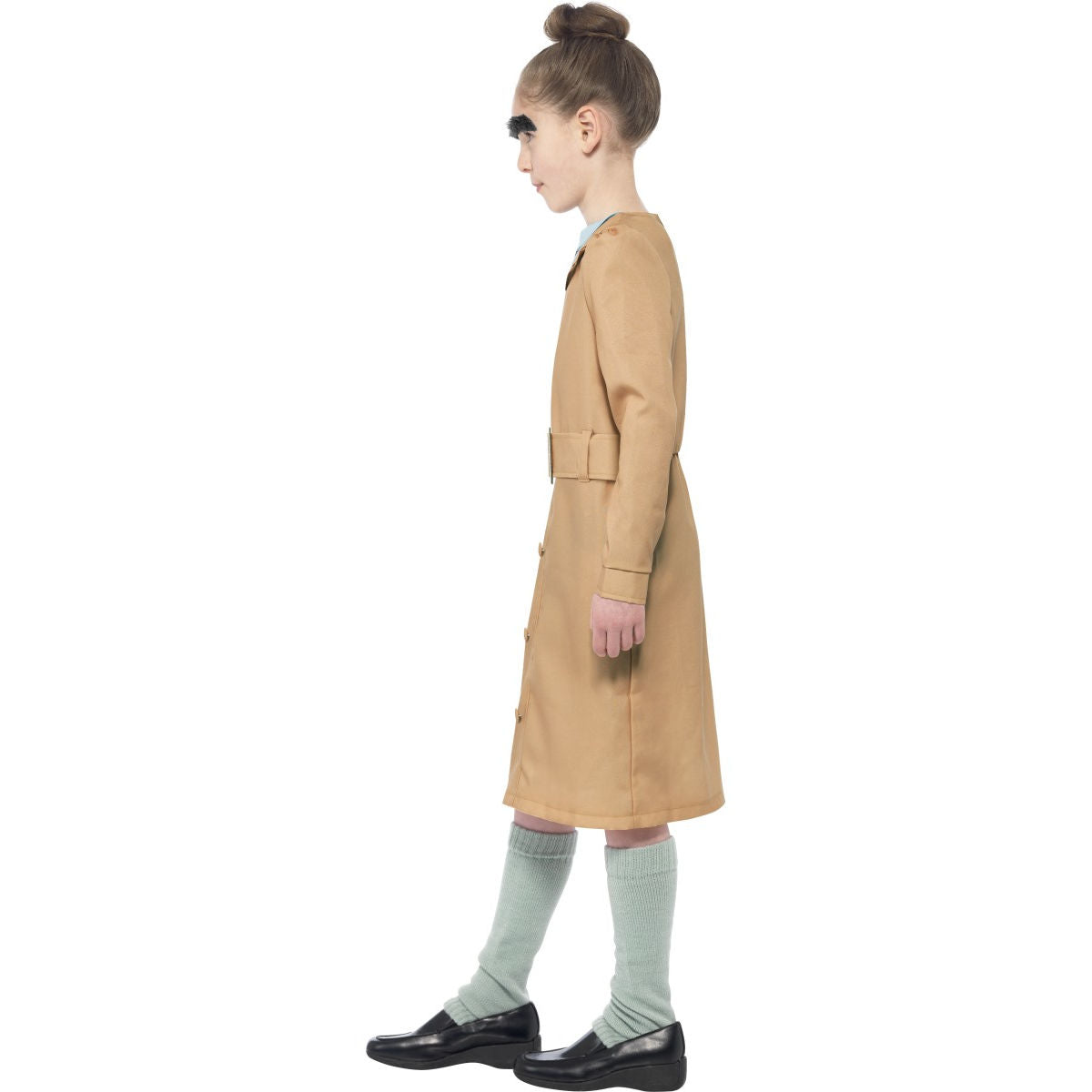 Roald Dahl Miss Trunchbull Children's Costume with Leg Warmers & Eyebrows