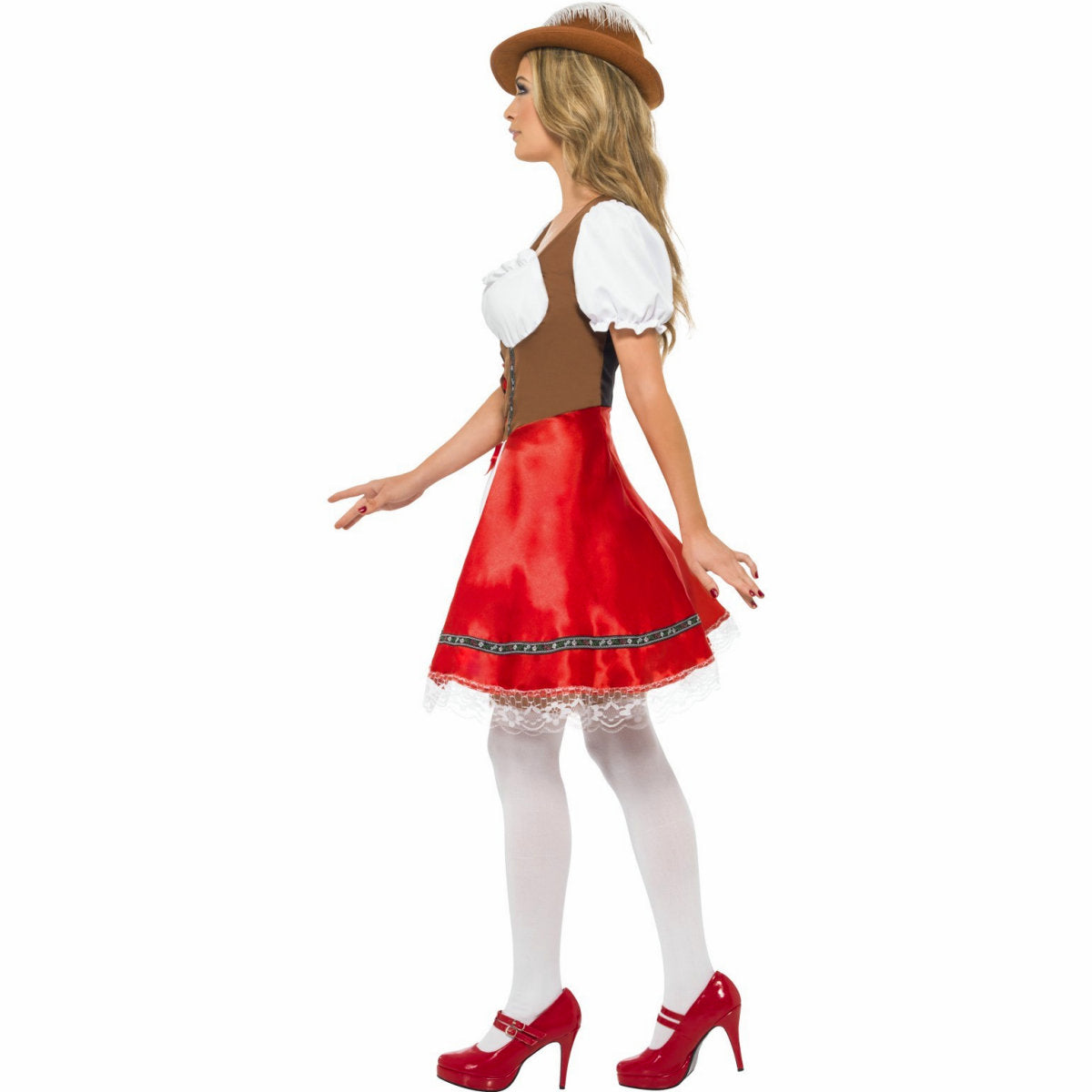 Bavarian Wench Oktoberfest Beer Wench Women's Fancy Dress Costume