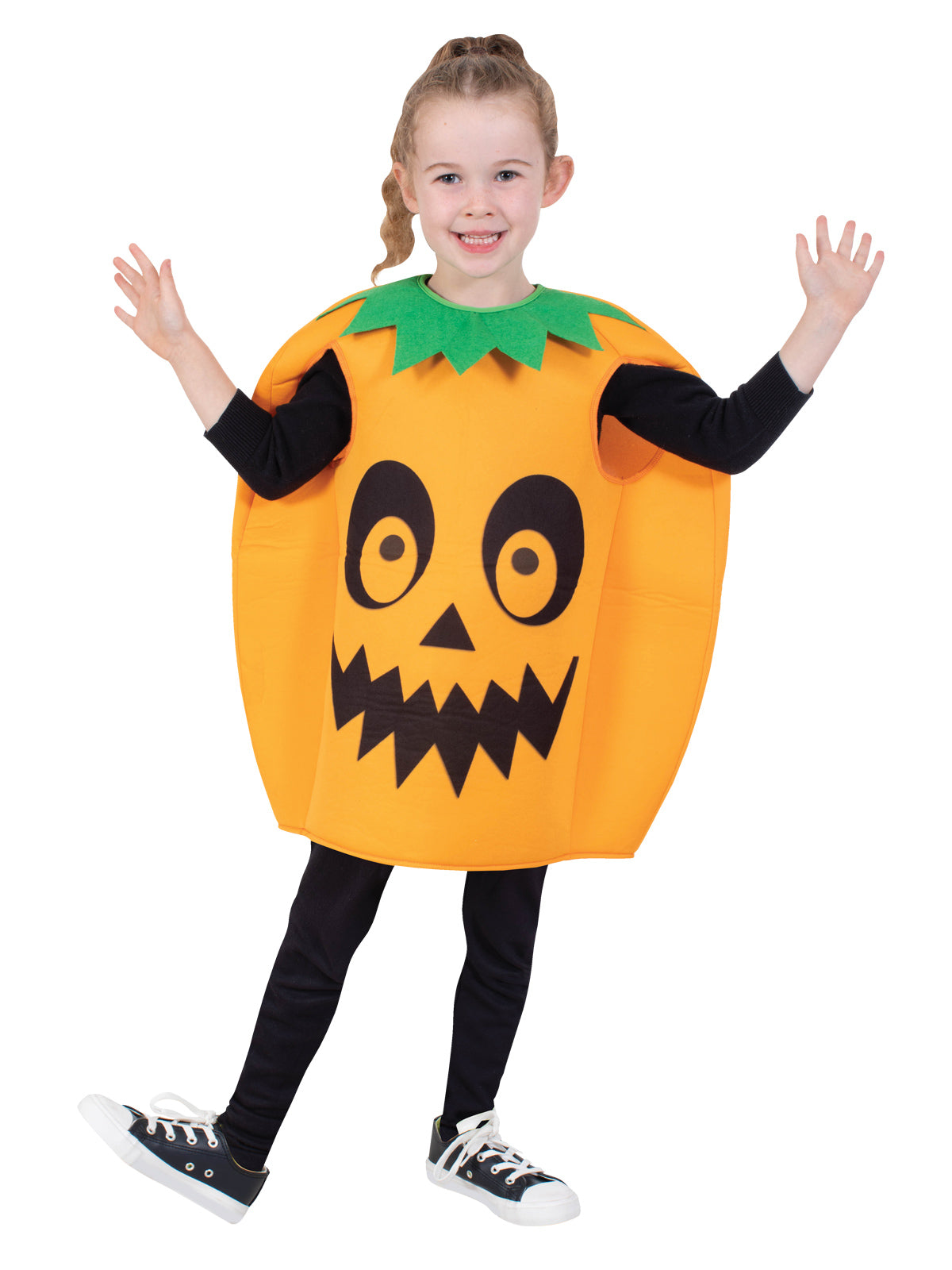 Pumpkin Tabard Halloween Child Costume Toddler to 8 years