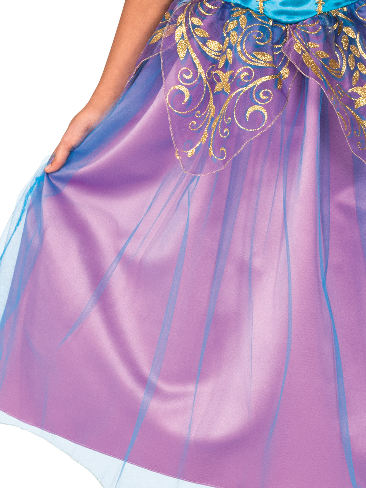 Purple Sparkle Fairy Girl's Child Costme with Wings