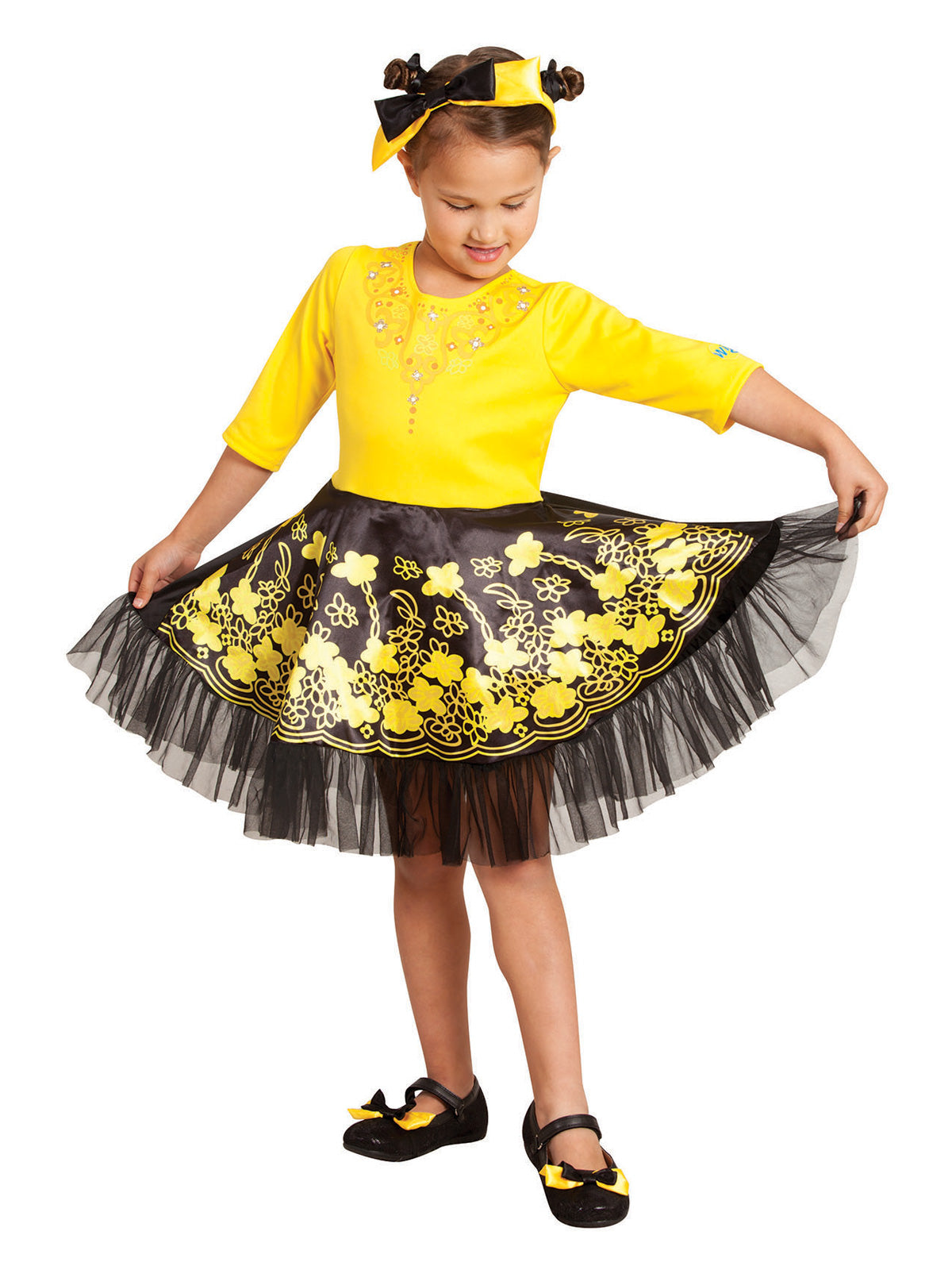 Emma Yellow Wiggle Deluxe Ballerina GIrl's Costume Licensed