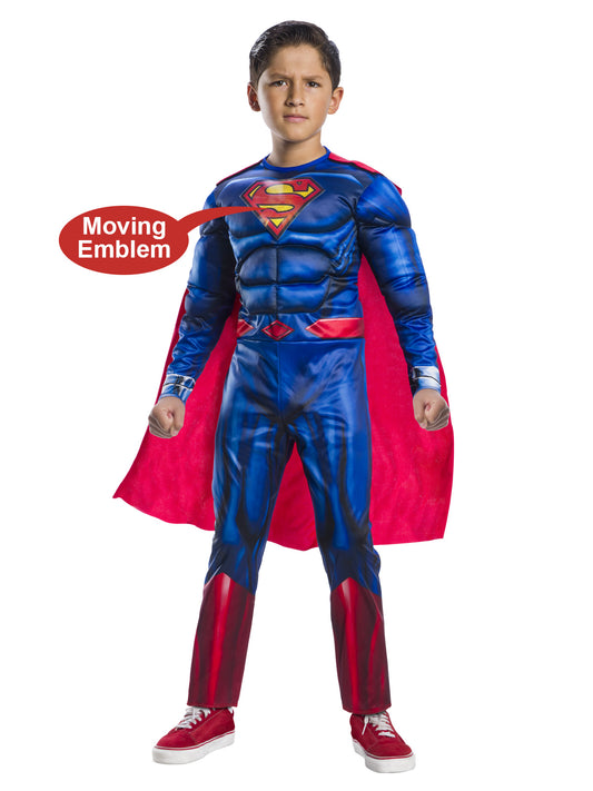 Superman Deluxe Child Boy's Costume with Lenticular Licensed
