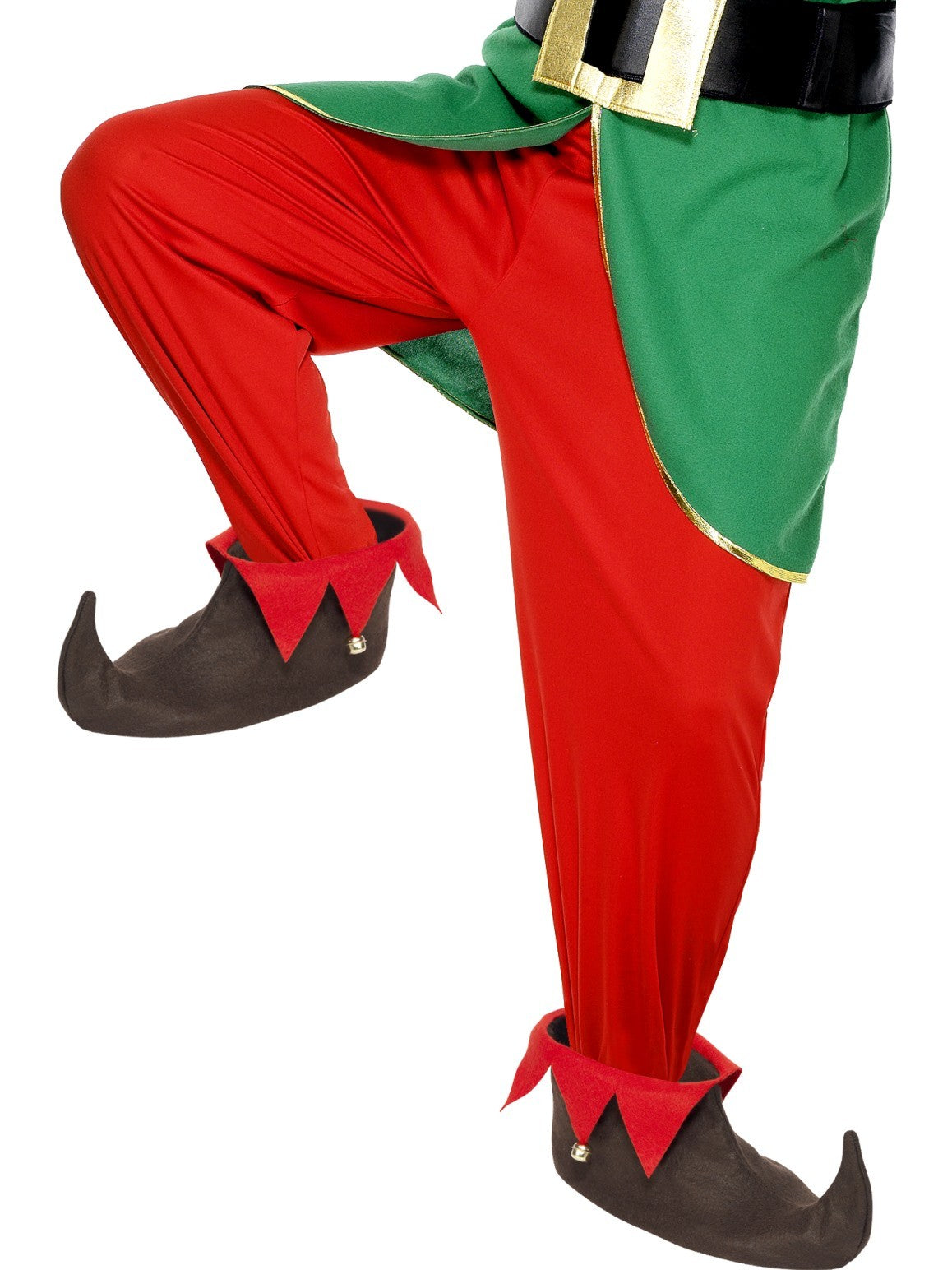 Brown Elf Shoes Christmas Costume Accessory