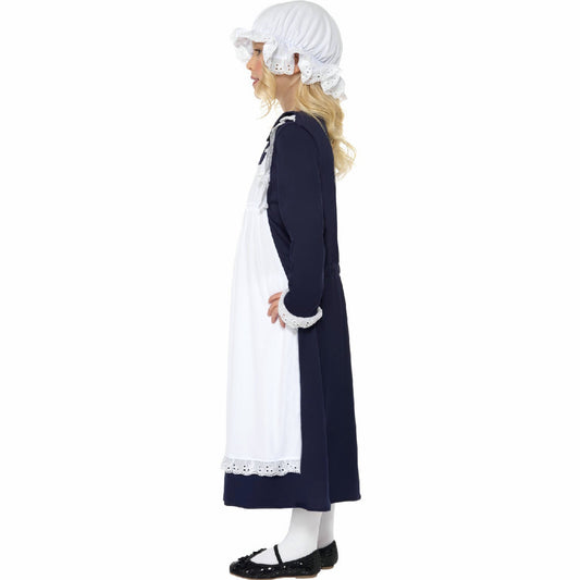 Victorian Pioneer Poor Girl Costume with Hat