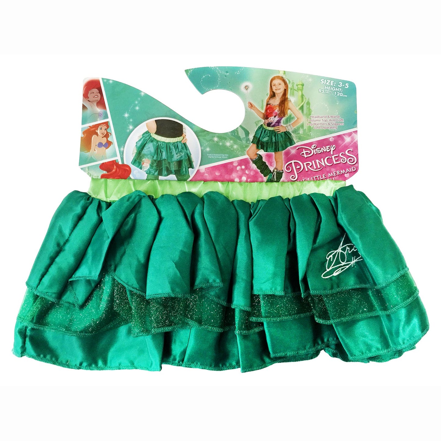Ariel Princess Tutu Skirt Girls Child Costume