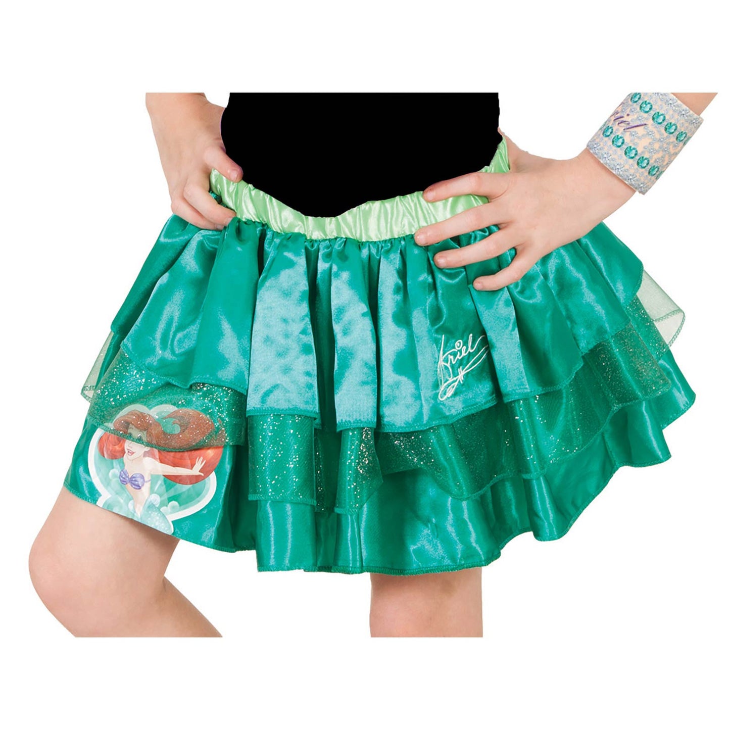 Ariel Princess Tutu Skirt Girls Child Costume
